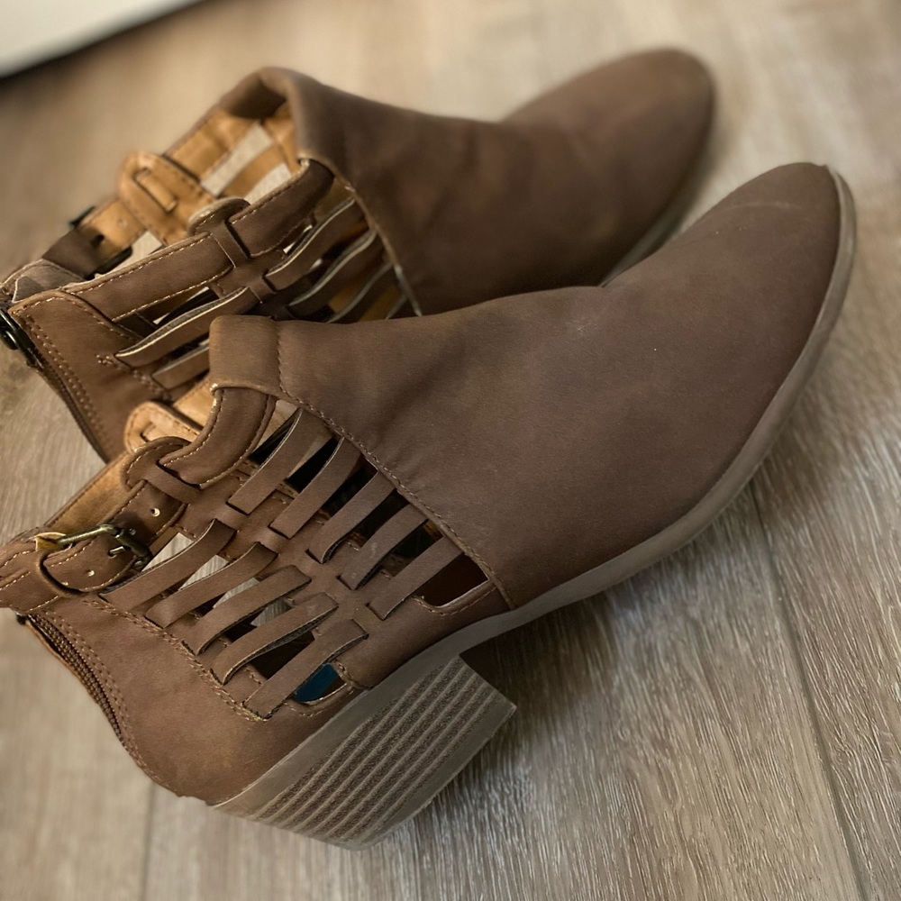 Brown Short Boots